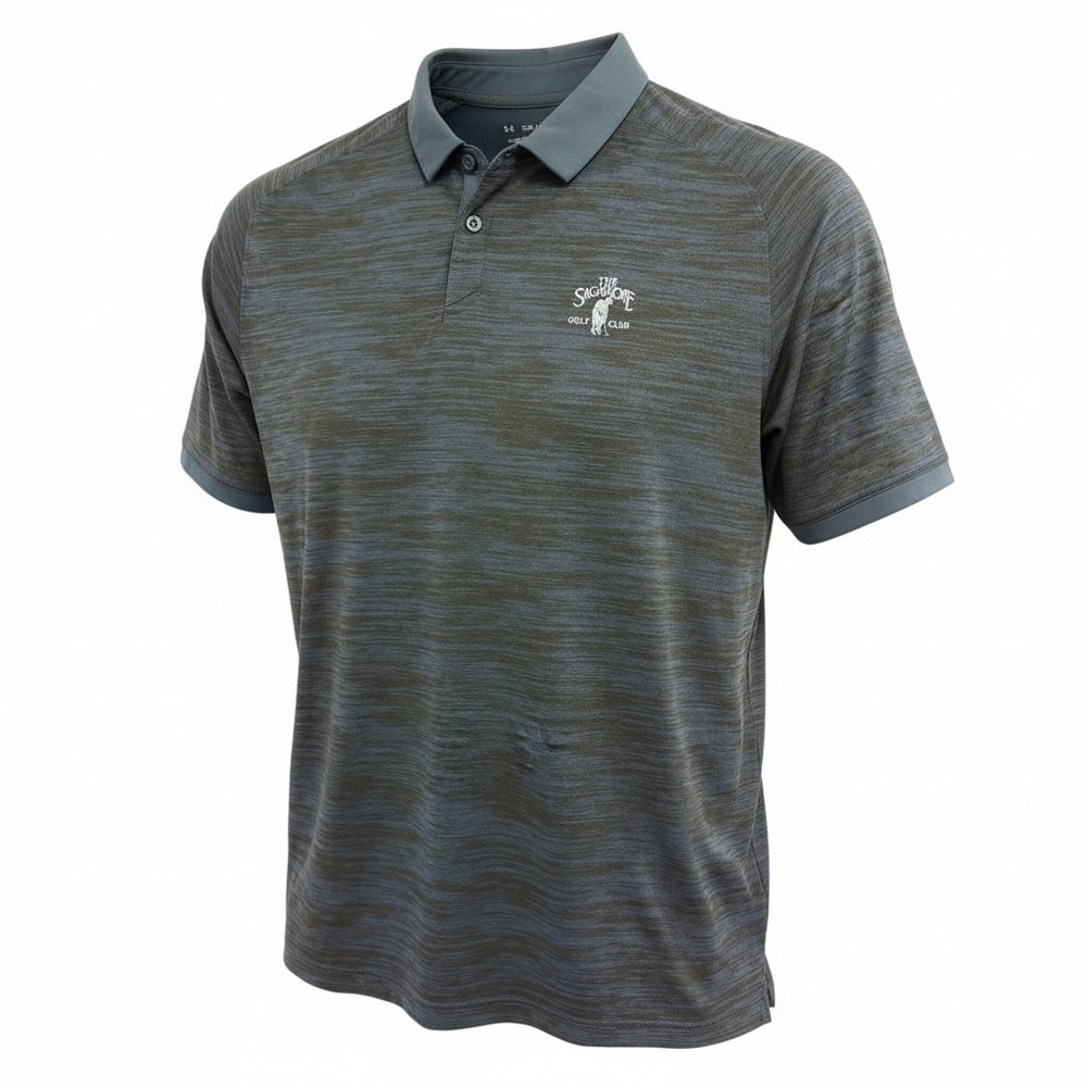 Under Armour /The Saganore‎ CC Iso-Chill Golf Polo Shirt Mens 2XL  (BB38)